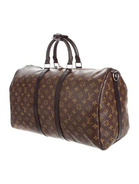 louis vuitton monogram macassar keepall bandoulière 45